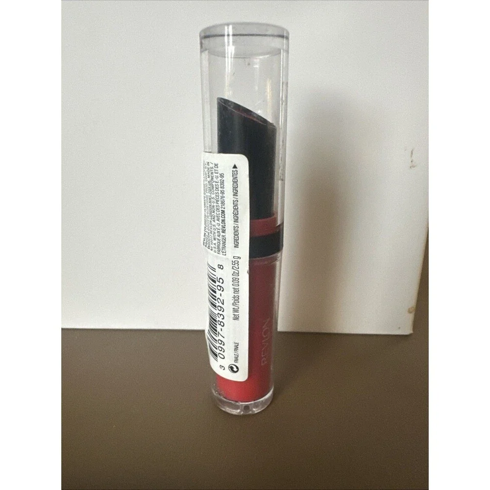 Revlon Colorstay Ultimate Suede Lipstick 095 Finale Red Opaque Discontinued Rare